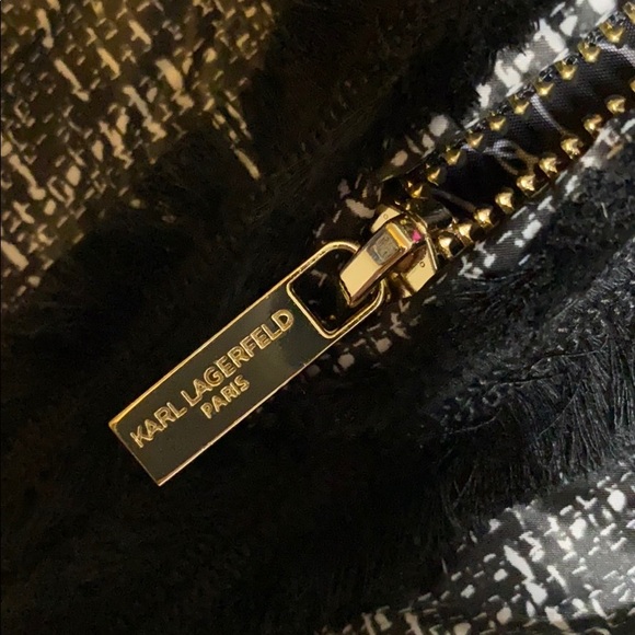 Karl Lagerfeld Designer Winter Puffer Vest - Picture 3 of 8